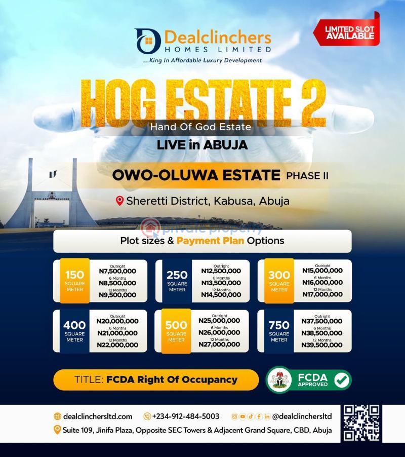 Residential Land For Sale Sheretti District, Kabusa Abuja Phase 4  - 0