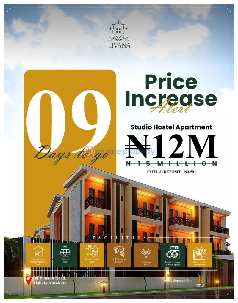 1 bedroom Block Of Flats For Sale Funaab Abeokuta Ogun - 5