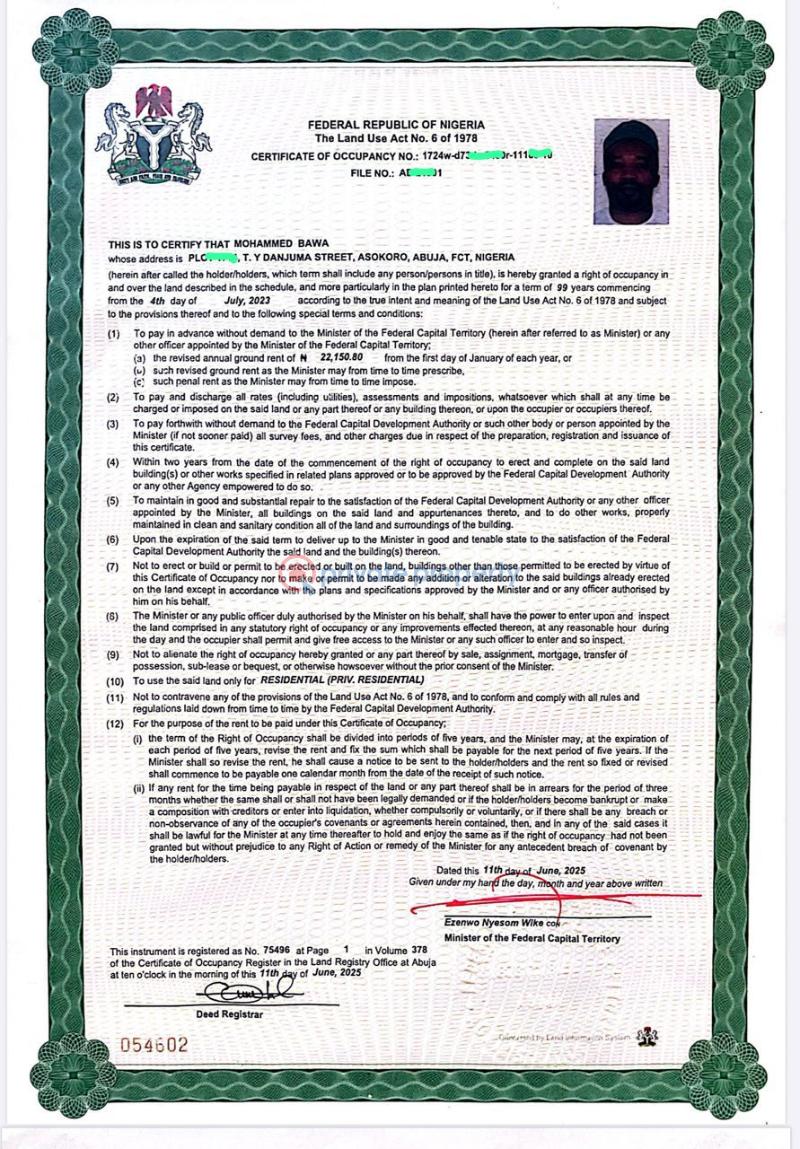 Residential Land For Sale Guzape Abuja Phase 1 