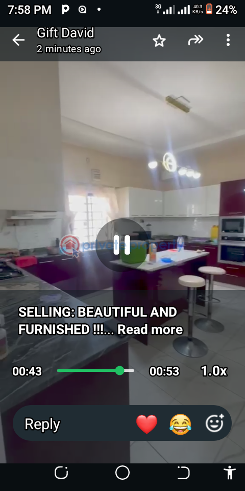 4 bedroom Duplex For Sale *location: Lugbe Airport Road, Just Behind Dunamis Glory Dome ( 4mins Drive To The Express)* Lugbe Abuja Phase 4  - 3