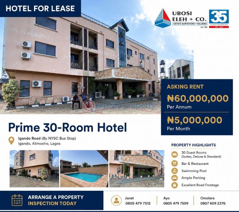Hotel For Rent Igando Road, Nysc Bus Stop,igando, Alimosho, Lagos Ifako-Ijaiye Lagos - 2