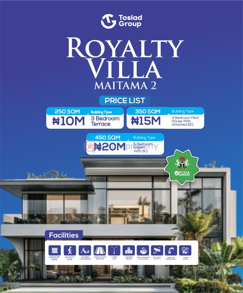 Mixed use Land For Sale Royalty Estate Maitama 2 Maitama Abuja Phase 1  - 3