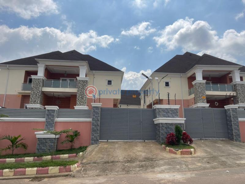 House for sale.    5bedroom fully detached duplex with 2 rooms bq.  plot size:680sqm. - 0 5 bedroom Duplex For Sale Aya Asokoro Abuja Phase 1  - 0