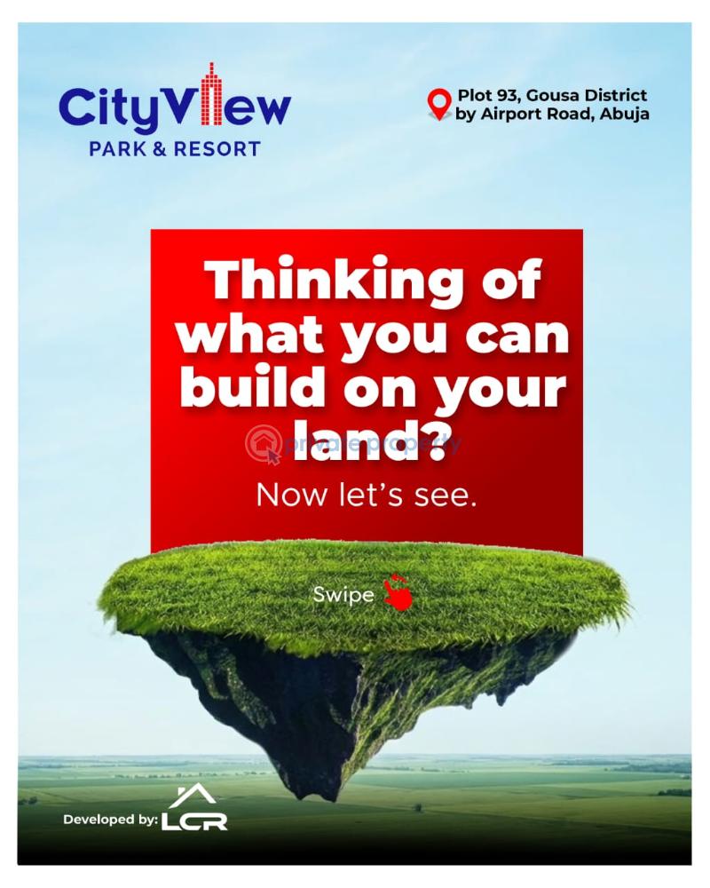 Mixed use Land For Sale City View Park & Resort, Gousa District, Abuja Very Close To University Of Abuja •⁠ ⁠immagration Office •⁠ ⁠nnamdi Azikiwe Airport Idu Train Station Waec Office Abuja Phase 4  - 1