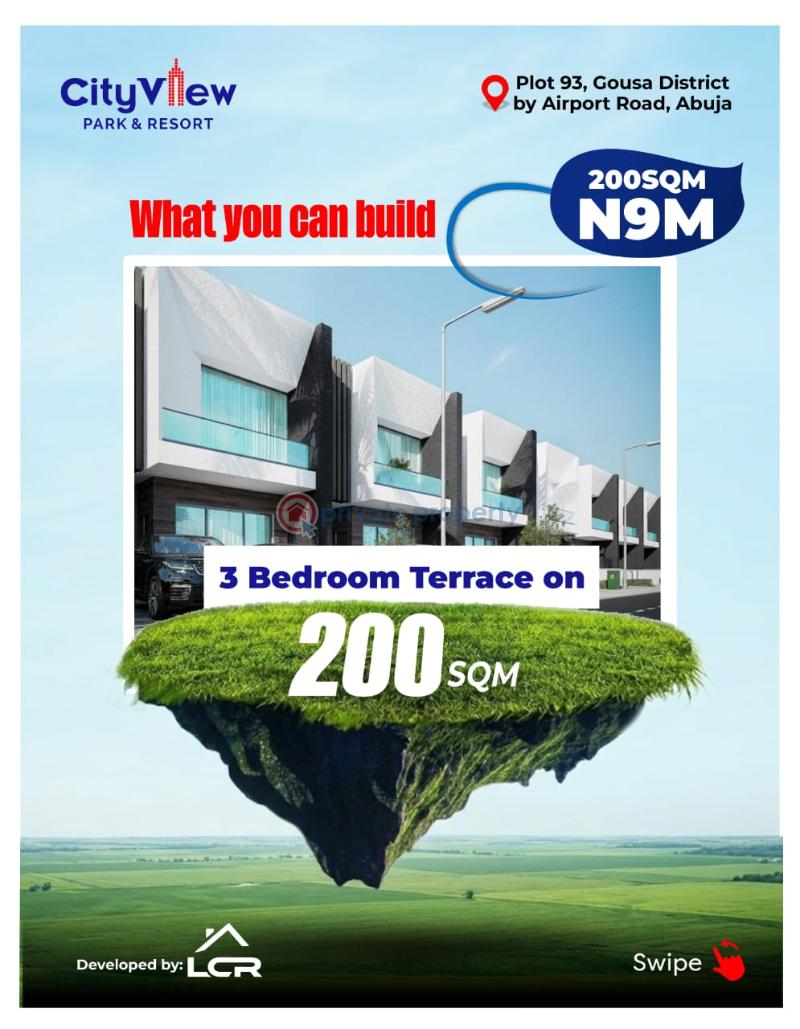 Mixed use Land For Sale City View Park & Resort, Gousa District, Abuja Very Close To University Of Abuja •⁠ ⁠immagration Office •⁠ ⁠nnamdi Azikiwe Airport Idu Train Station Waec Office Abuja Phase 4  - 5