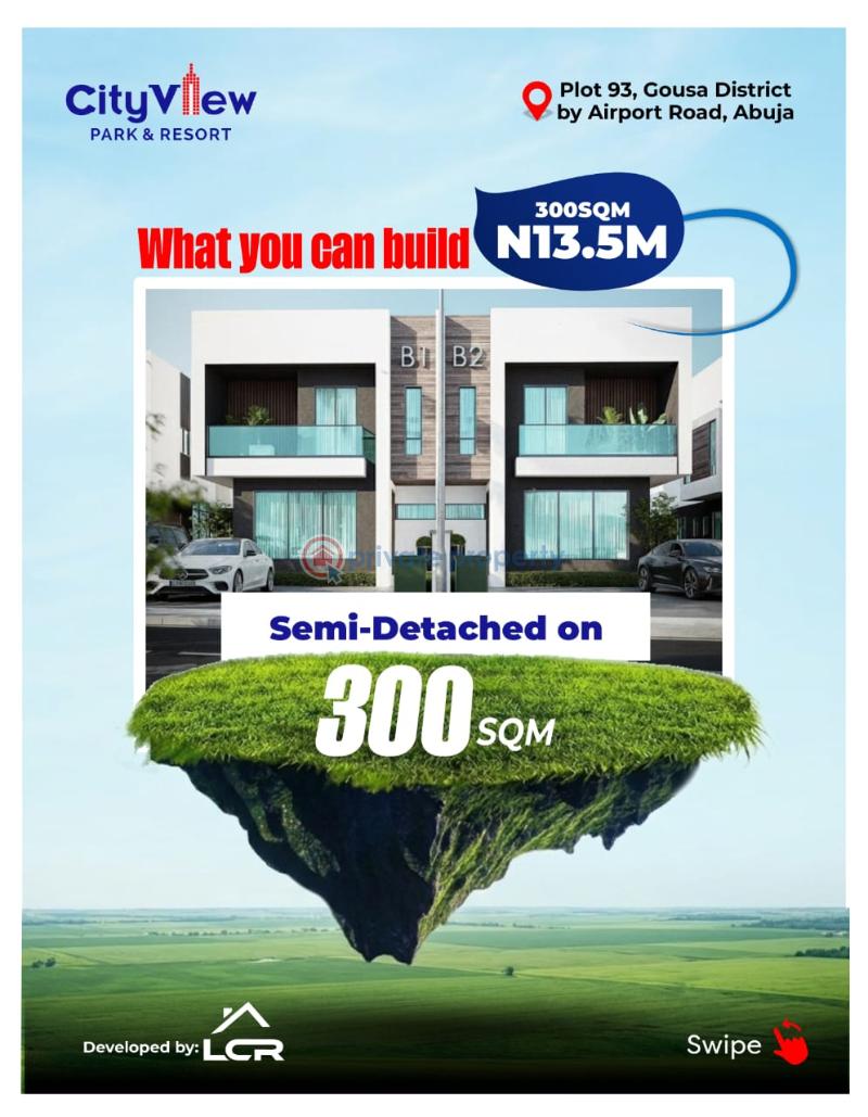 Mixed use Land For Sale City View Park & Resort, Gousa District, Abuja Very Close To University Of Abuja •⁠ ⁠immagration Office •⁠ ⁠nnamdi Azikiwe Airport Idu Train Station Waec Office Abuja Phase 4  - 4