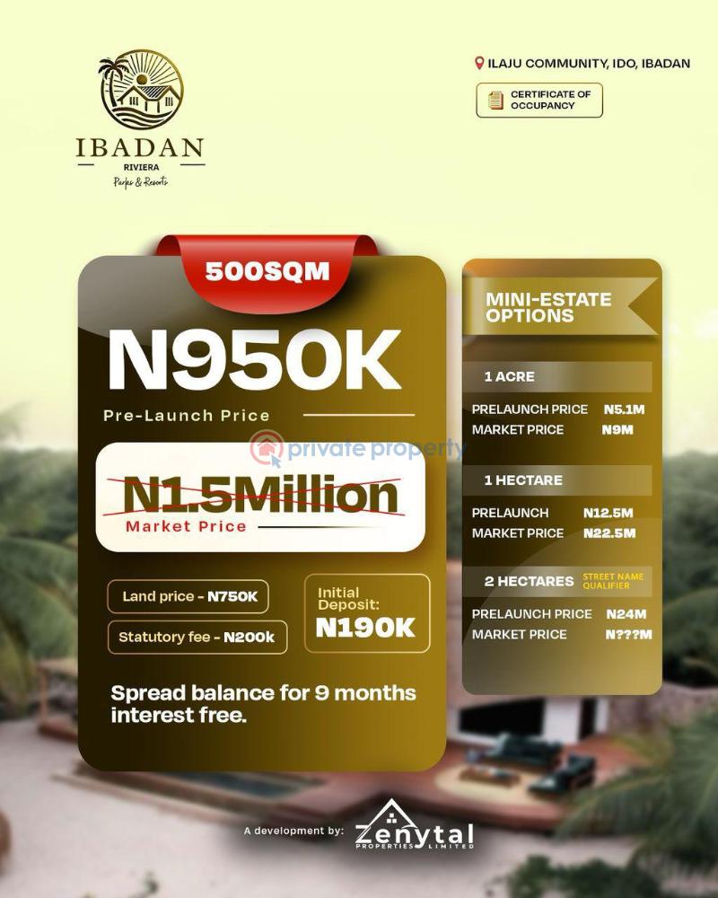 Residential Land For Sale Ilaju Ido Ibadan Oyo - 3