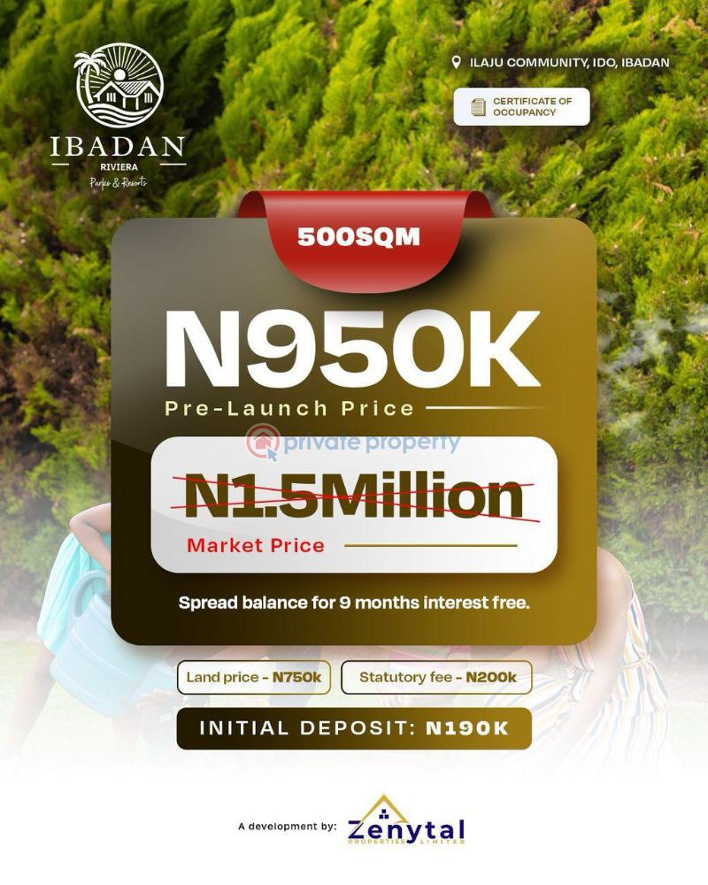 Residential Land For Sale Ilaju Ido Ibadan Oyo - 1