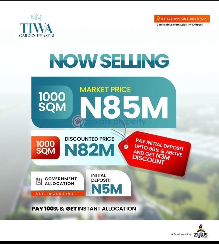 Commercial Property For Sale Ibeju Lekki Elerangbe Eleran Igbe Ibeju-Lekki Lagos