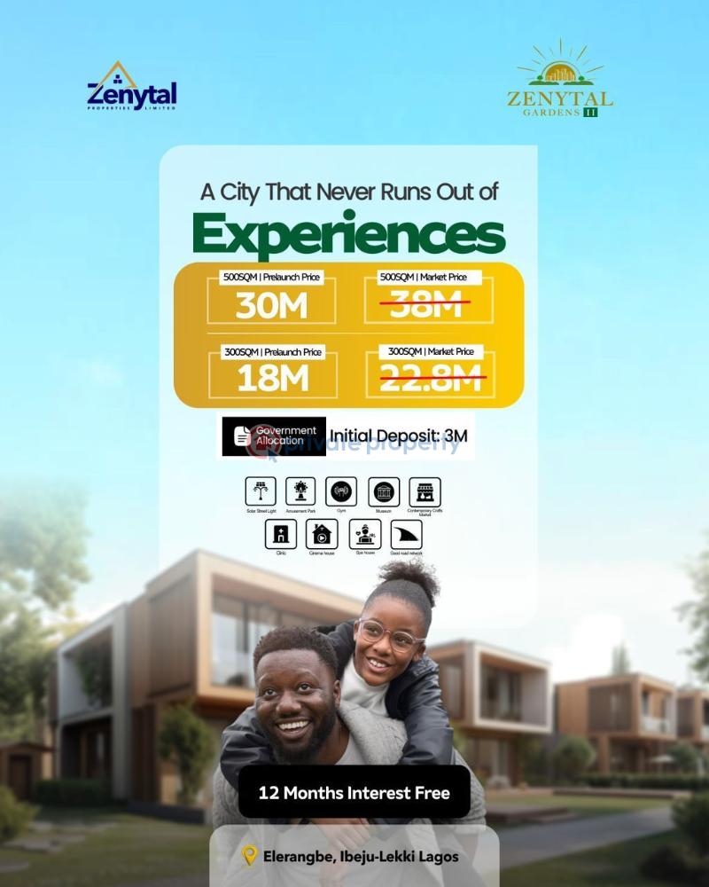 Residential Land For Sale Lekki Airport, Alaro City, Pan Atlantic University Eleran Igbe Ibeju-Lekki Lagos - 1