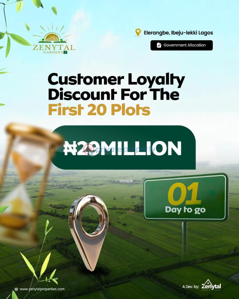 Residential Land For Sale Lekki Airport, Alaro City, Pan Atlantic University Eleran Igbe Ibeju-Lekki Lagos - 5