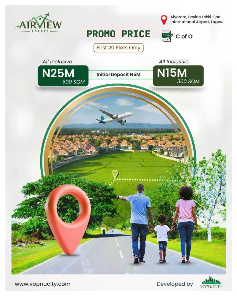 Residential Land For Sale Lekki Airport, Alaro City. Ibeju-Lekki Lagos - 1