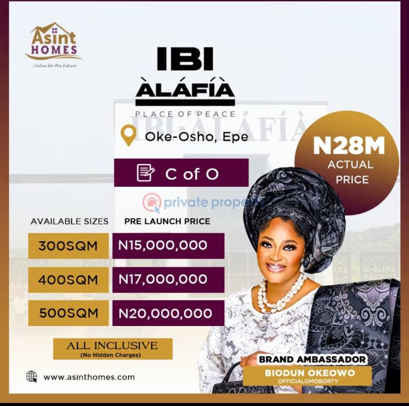 Land For Sale Oke Osha Along Ikorodu Road By Isimi Lagos Epe Lagos