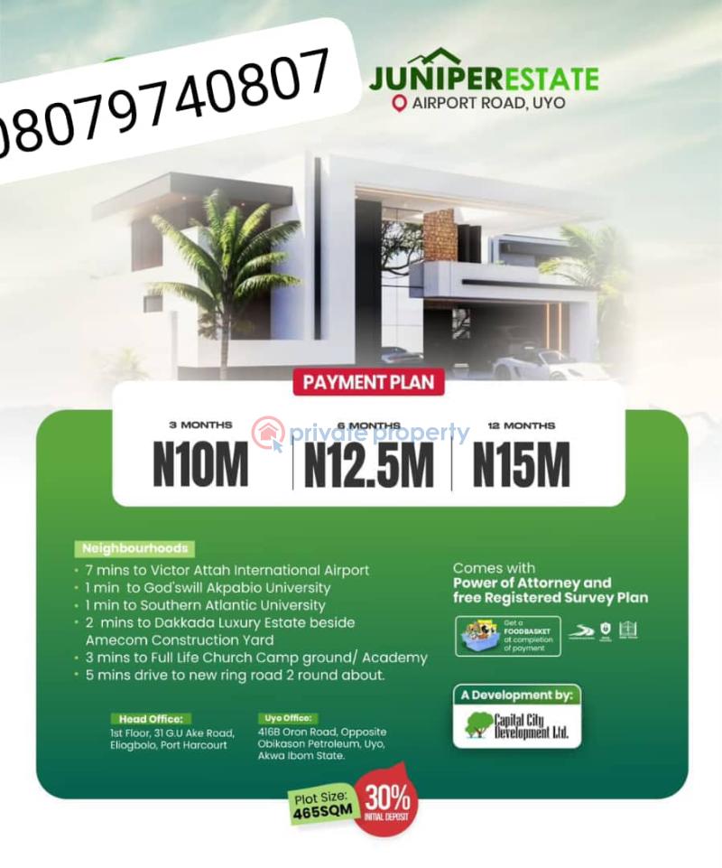Residential Land For Sale Uruan Akwa Ibom