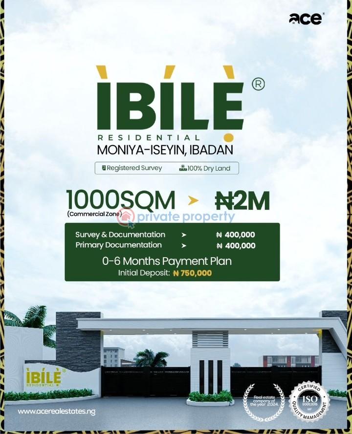Residential Land For Sale Moniya Ibadan Oyo - 0