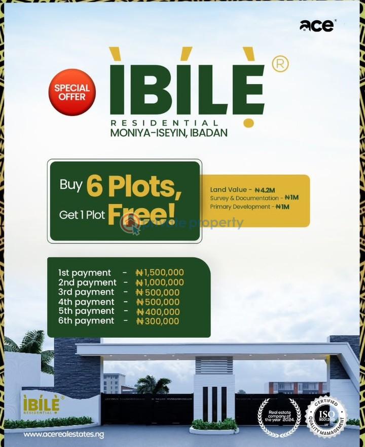 Residential Land For Sale Moniya Ibadan Oyo - 5