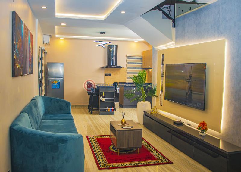 2 bedroom Terraced Duplex Short let 1a/b Icempire Close Harmony Estate Off College Rd. Ogba Lagos Ifako-ogba Lagos - 8