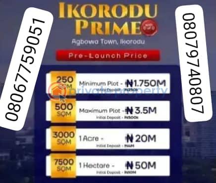 Residential Land For Sale Ikorodu Lagos