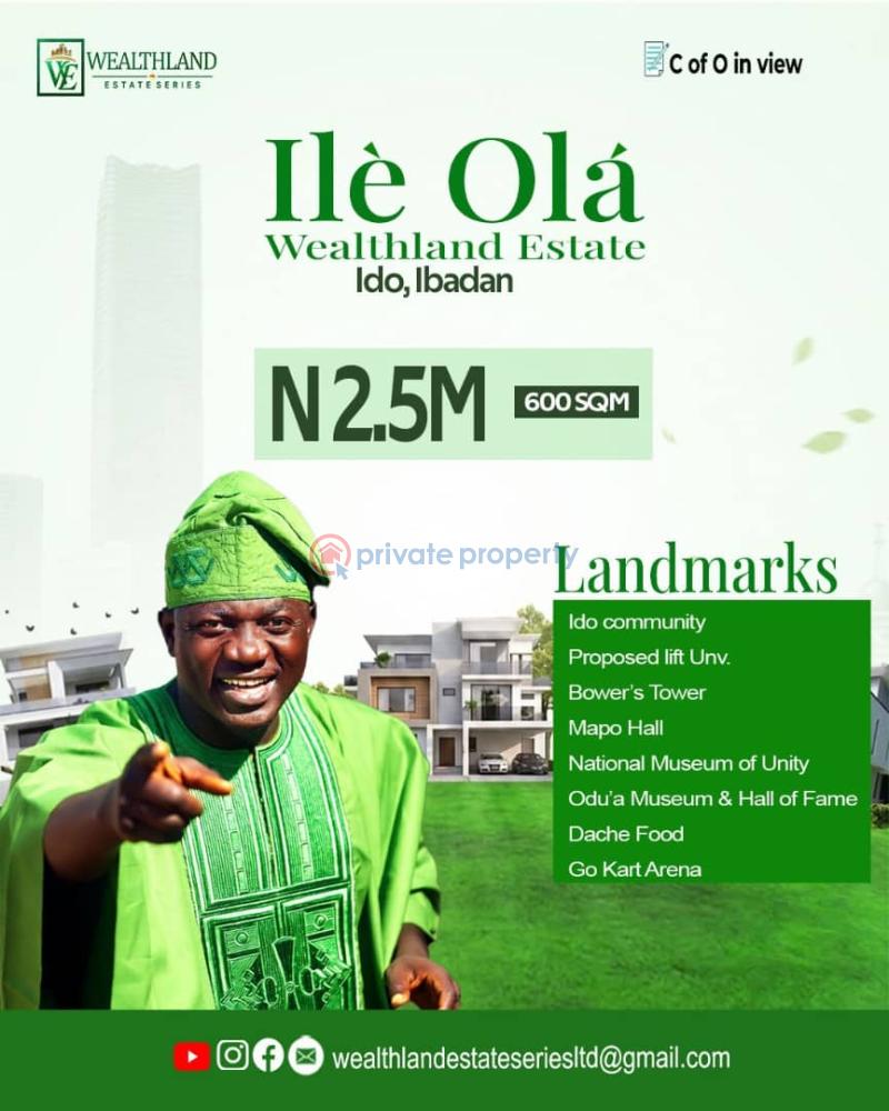 Residential Land For Sale Ido Ibadan Oyo