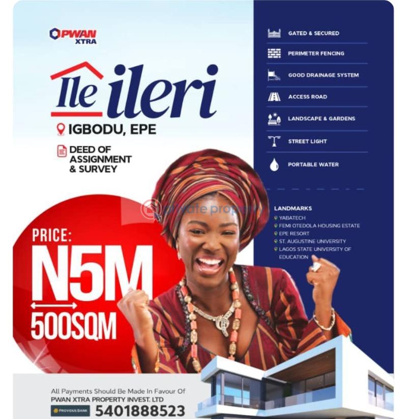 Residential Land For Sale Igbodu Epe Lagos