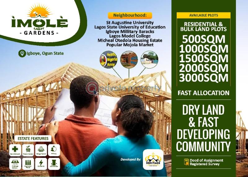 Residential Land For Sale Igboye Ogun Ogun area  - 0