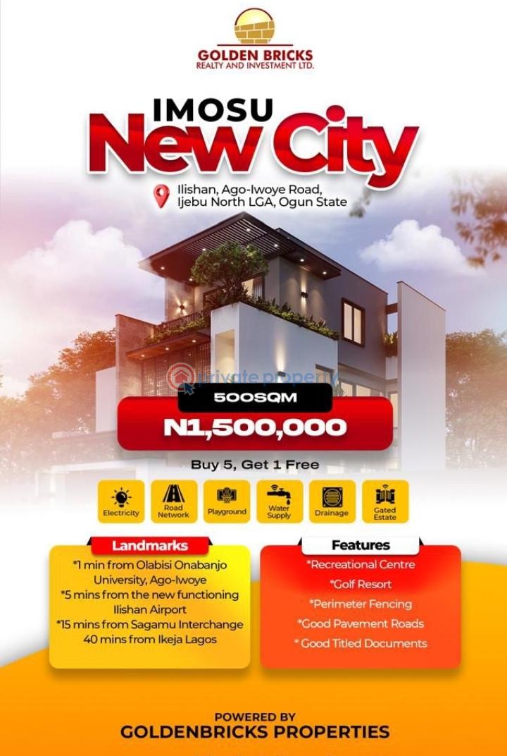 Residential Land For Sale Ago Iwoye Ijebu Ogun - 0