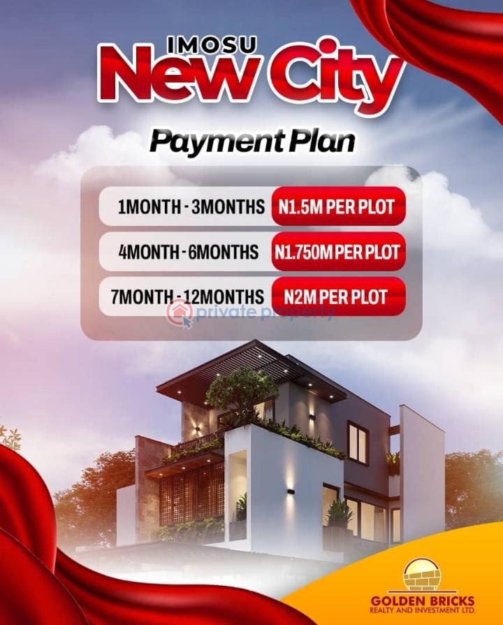 Residential Land For Sale Ago Iwoye Ijebu Ogun - 1