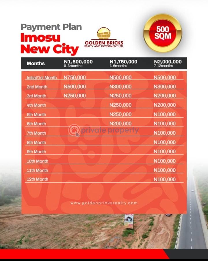 Residential Land For Sale Ago Iwoye Ijebu Ogun - 2