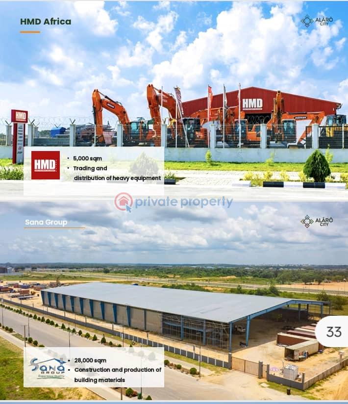 Industrial Land For Sale Alaro City Free Trade Zone Ibeju Lekki Lagos Ibeju-Lekki Lagos - 1