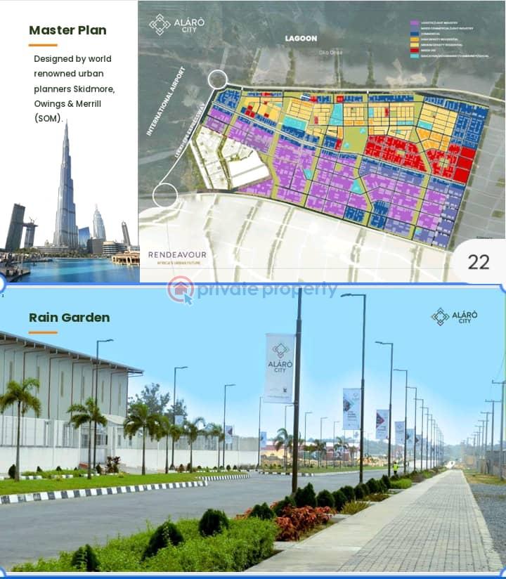 Mixed use Land For Sale Alaro City Free Trade Zone Along Lekki Epe Expressway Eleko Ibeju-Lekki Lagos - 5