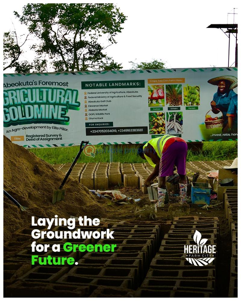 Industrial Land For Sale In Close Proximity To Funnab. Alabata Abeokuta Ogun - 10