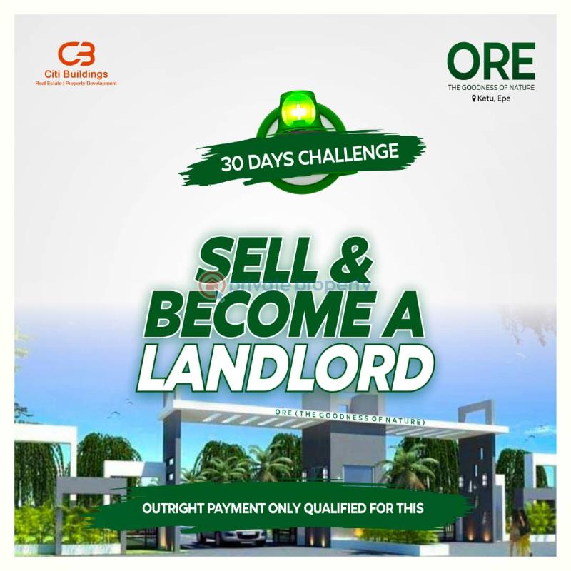 For sale Land Ore Estate Epe Lagos (PID 2PADZG) Private Property