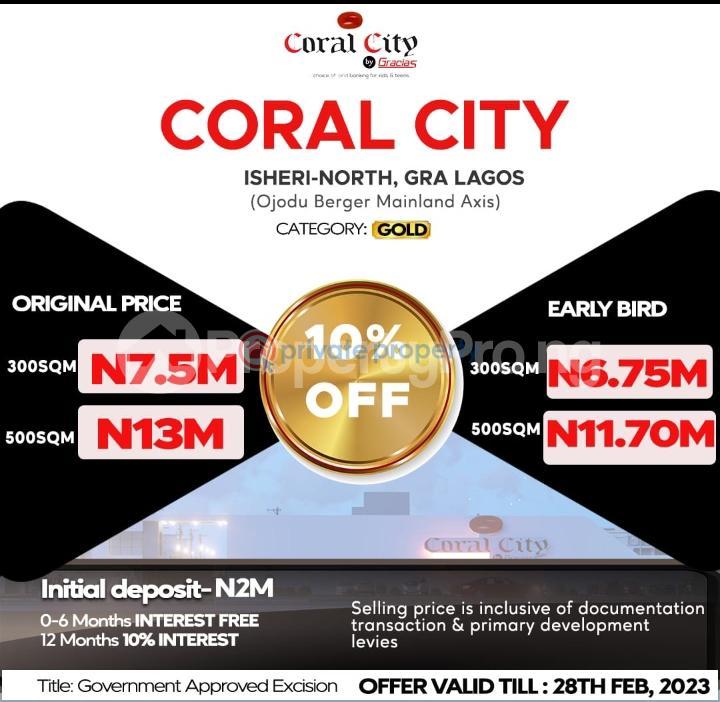 Land For Sale Coral City, Off Channels Tv Avenue, Kosofe Lga, Isheri North Gra, Opic Lagos Extension Ogun - 7