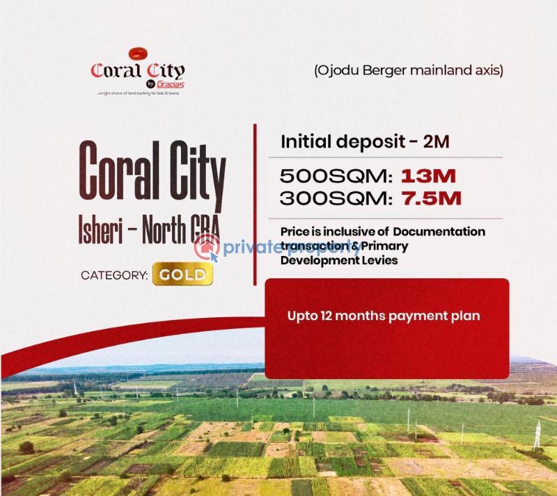 Land For Sale Coral City, Off Channels Tv Avenue, Kosofe Lga, Isheri North Gra, Opic Lagos Extension Ogun - 1