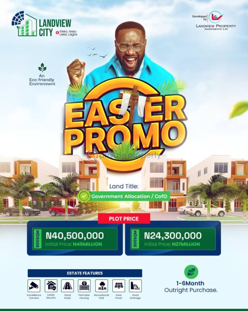 Land For Sale All Inclusive Prelaunch By The Side Of Amen Estate Eleko Ibeju-Lekki Lagos - 0
