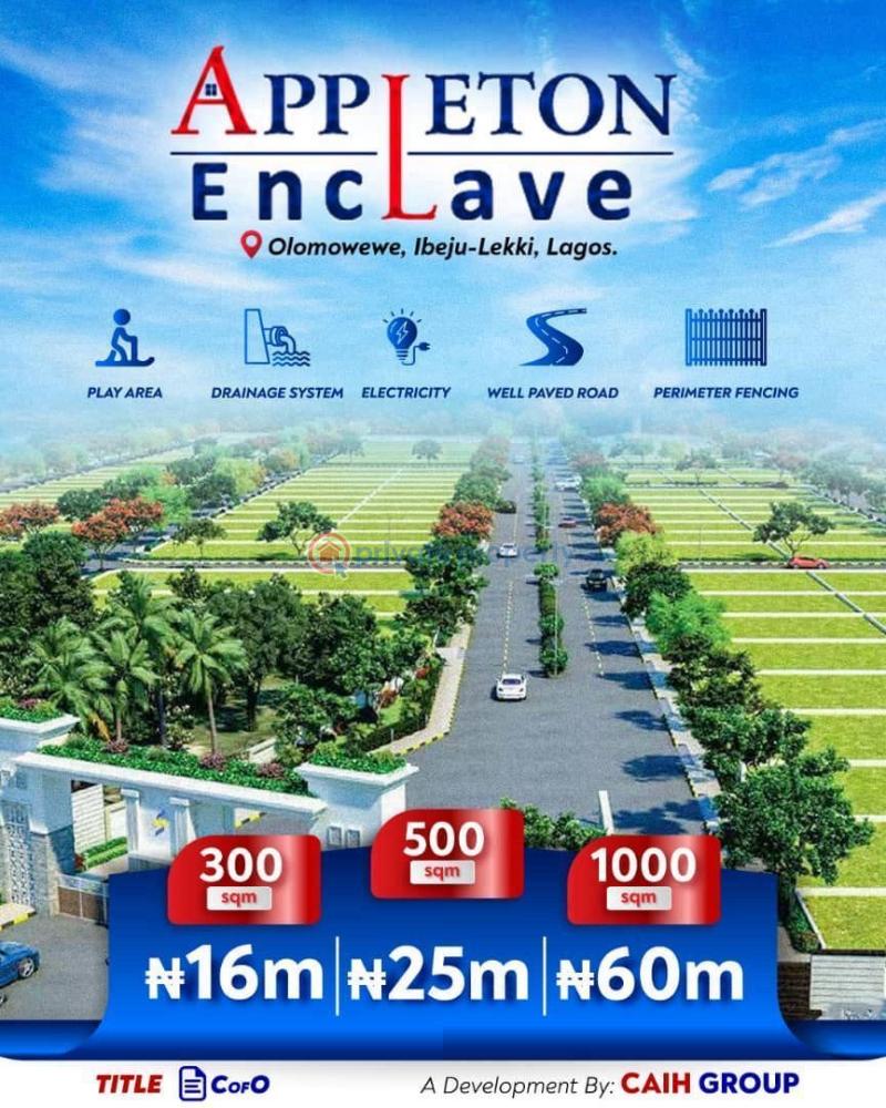 Residential Land For Sale Cofo Land Close To The Free Trade Zone And Dangote Refinery Ikota Lekki Lagos - 0