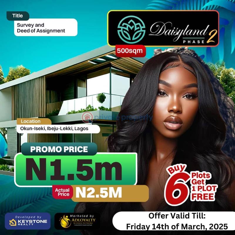 Residential Land For Sale Okun Iseki Ibeju-Lekki Lagos - 2
