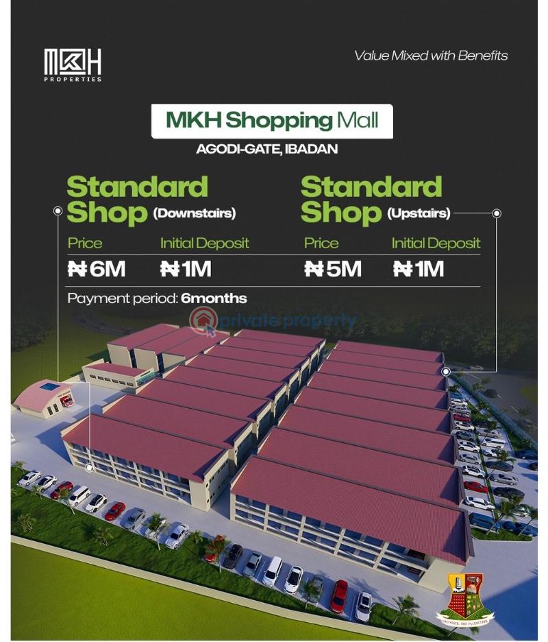 Invest in mkh shopping mall - 2 Shop For Sale Ibadan Oyo - 2