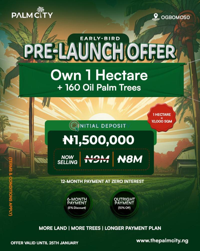 Commercial Land For Sale Palm City Ogbomosho Oyo  - 4