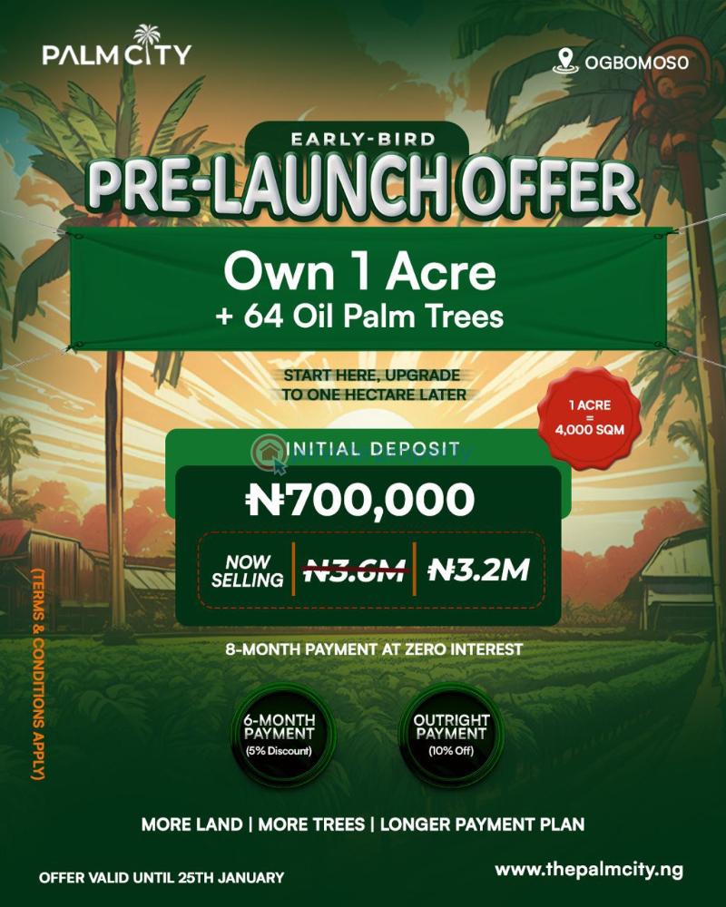 Commercial Land For Sale Palm City Ogbomosho Oyo  - 3