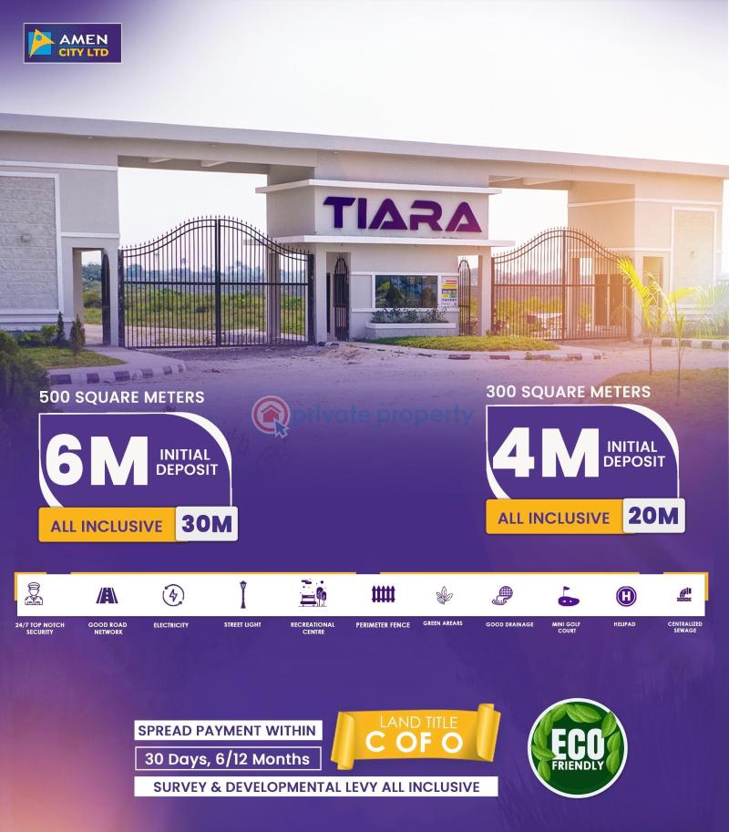 Invest in tiara 2 by amen estate - 3 Residential Land For Sale Buy And Build Land Ibeju-Lekki Lagos - 3