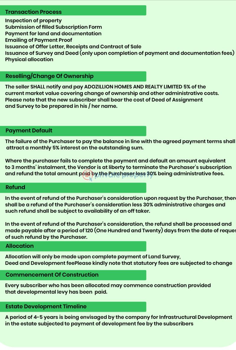 Land For Sale Neighbourhoods And Landmarks:* Lekki International Airport Largest Food Security Systems And Central Logistics Park In Sub Saharan Lagos State Food And Logistics Hub Proposed General Hospital, Epe. Lekki Deep Sea Port Lagos Film City Epe Reso Epe Lagos - 2