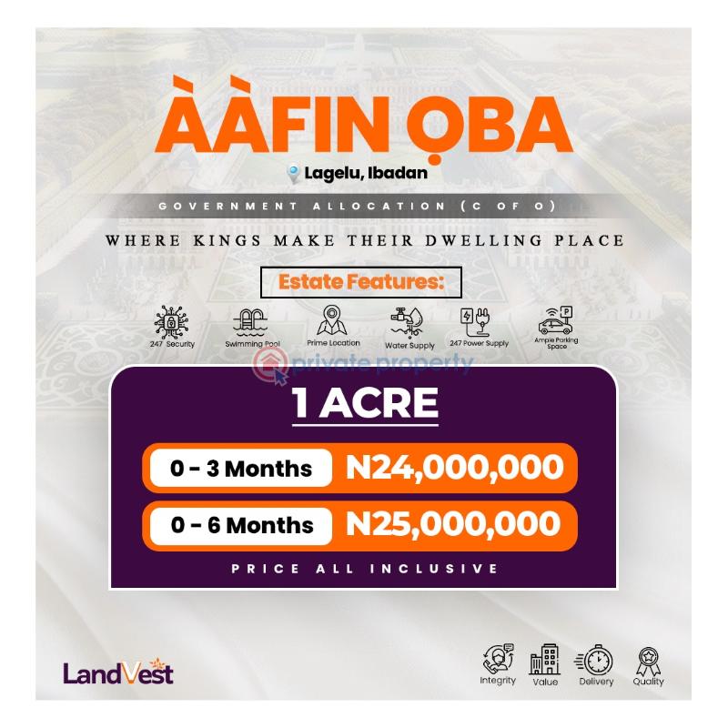 Residential Land For Sale Ibadan Airport Air Force Comprehensive School Dry Sea Port Proposed Àjòdà Golf Ido Ibadan Oyo - 0