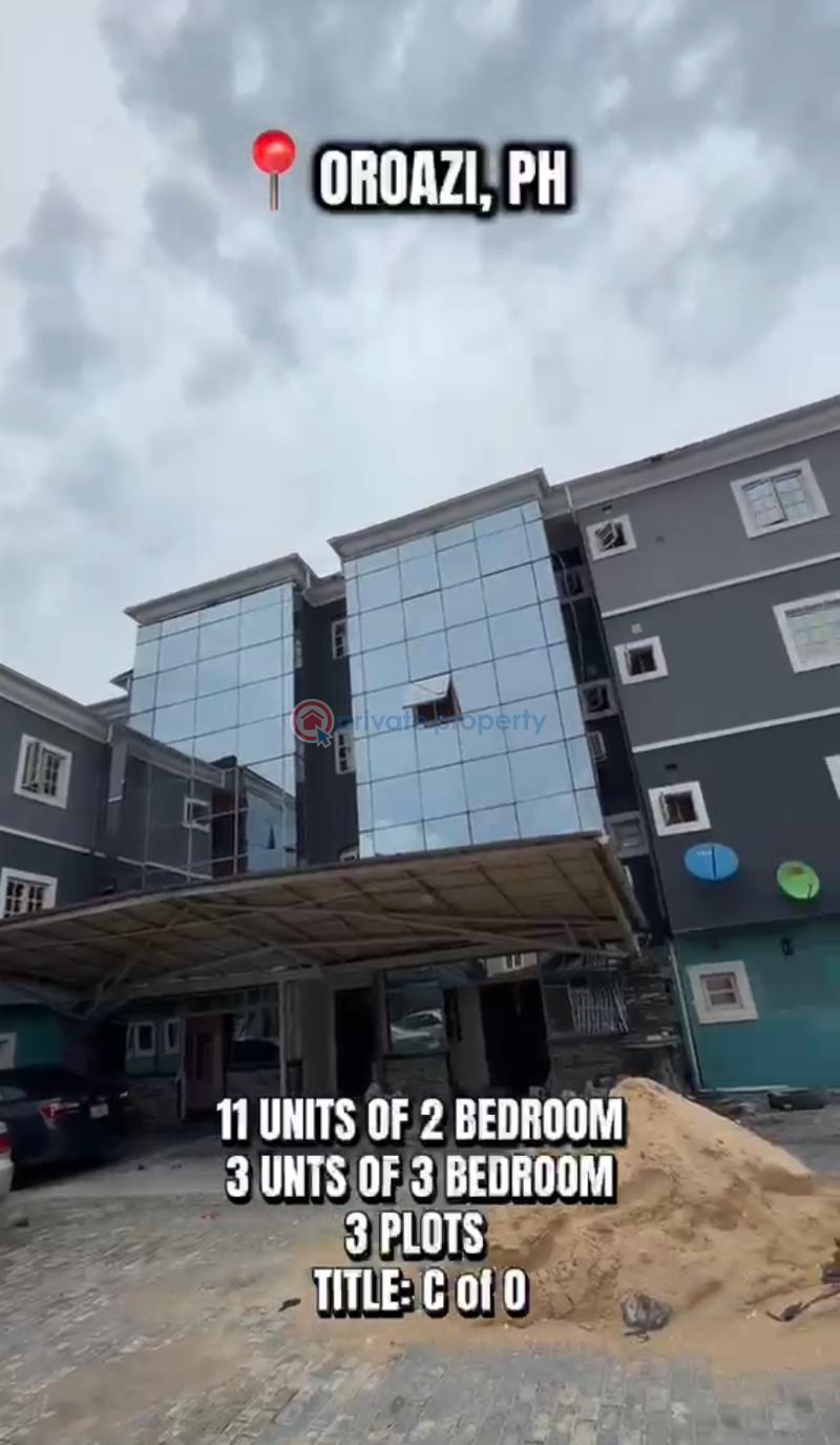 Block Of Flats For Sale Ebony Road Oroazi, Off Nee Gra New GRA Port Harcourt Rivers - 1