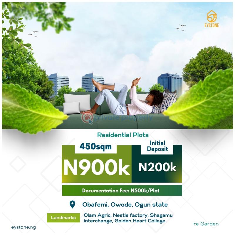 Residential Land For Sale Obafemi Owode Ogun - 0