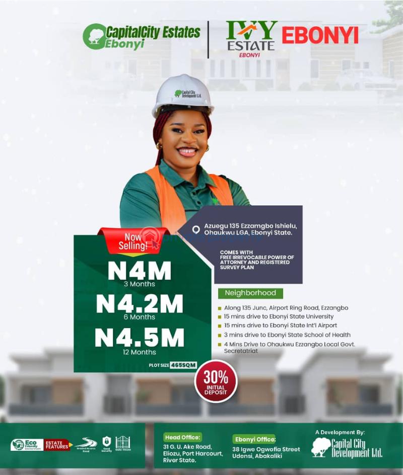 Residential Land For Sale Ishielu Ebonyi