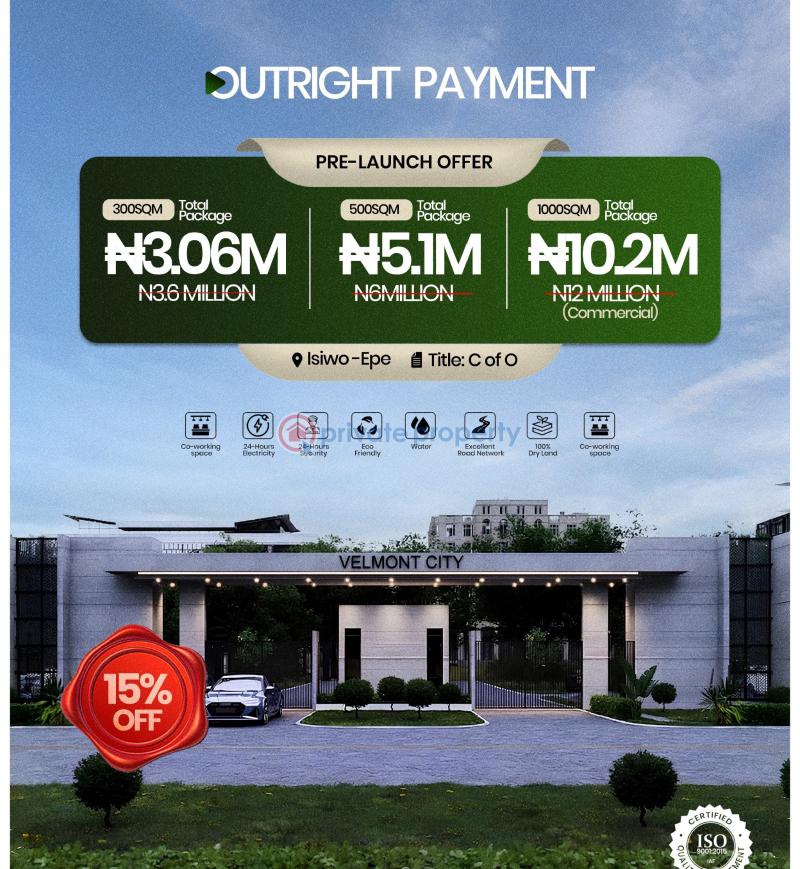 Residential Land For Sale Epe Lagos - 1