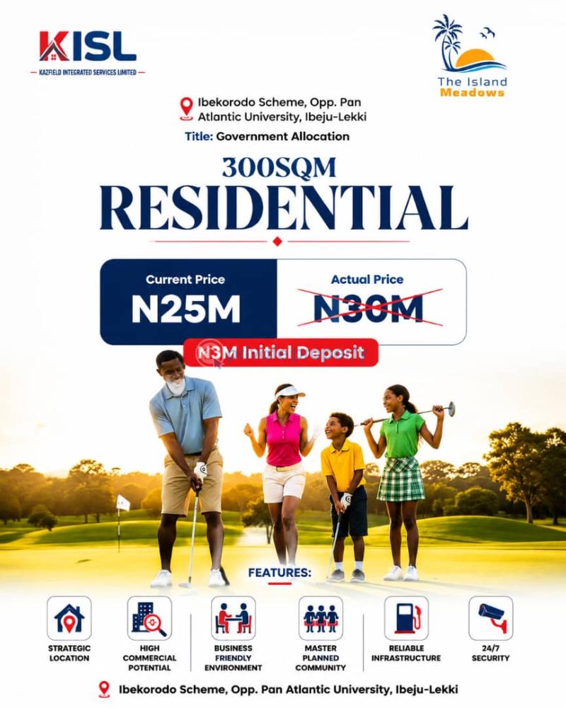 Residential Land For Sale Iberokodo Scheme, Opp. Pan Atlantic University Ibeju-Lekki Lagos - 1