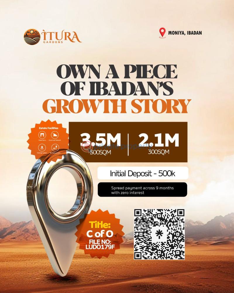Residential Land For Sale Moniya Ibadan Oyo - 0