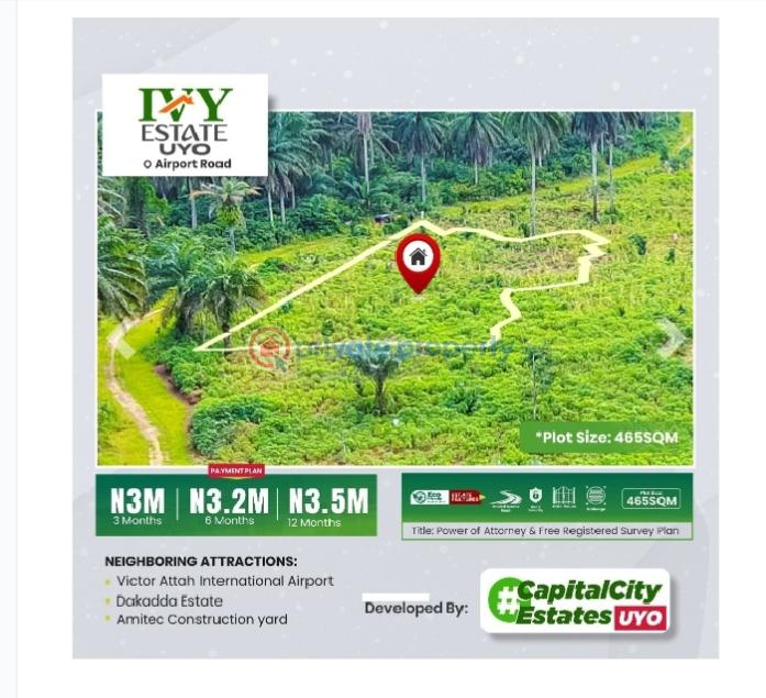 Residential Land For Sale Uruan Akwa Ibom